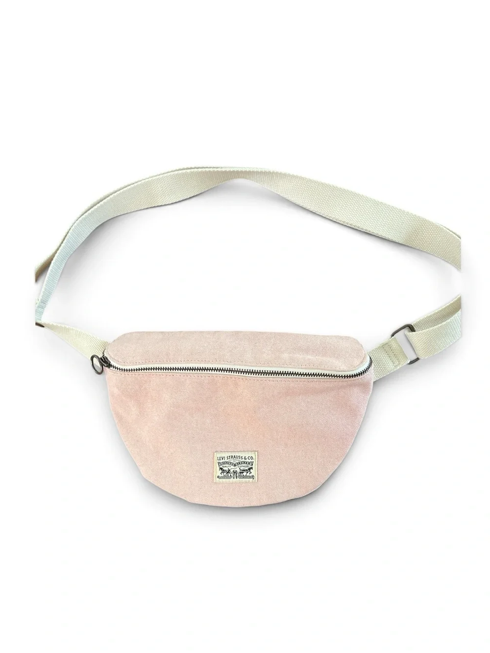 Levi's Blush Cotton Crossbody Waist Bag